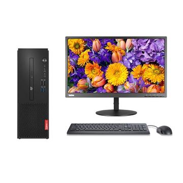 图片 联想（lenovo） 启天M420-D002(C） intel 酷睿第八代 i3 i3-8100 4GB 1000GB 中兴新支点V3 23寸 三年有限上门保修